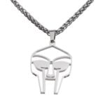 MF Doom Hip Hop Necklace Stainless Steel