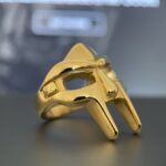 Classic MF Doom Ring Stainless Steel Gold
